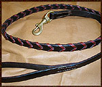 English Bridle Leather Lead Laced 3/4