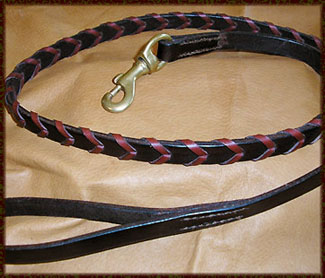 english bridle leather dog leads