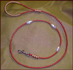 Braided Kangaroo lead with accents - show